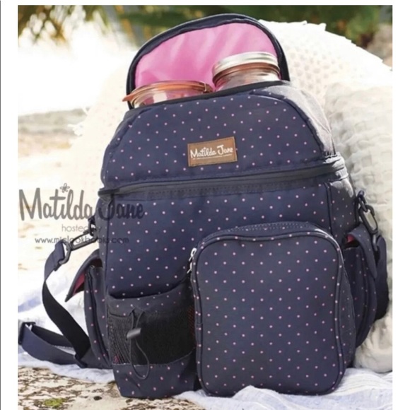 Matilda Jane Handbags - NEW Matilda Jane Summer Fun Cooler Bag Backpack